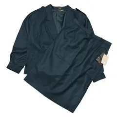 Z1550 【美品・タグ付き】 Lelian レリアン スカートスーツ セットアップ グリーン レディース サイズ11 Lサイズ相当