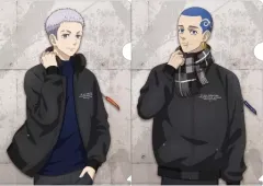 【中古】クリアファイル 三ツ谷隆＆柴八戒 描き下ろし A4クリアファイル2枚セット 「東京リベンジャーズ」