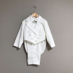 babyタキシード　ホワイト　90