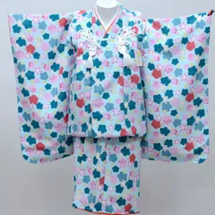 七五三 3才 3歳 三才 三歳 女児 女の子 被布着物祝着フルセット 式部浪漫 日本製 お仕立て無料 NO26243-02