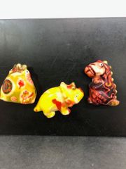 Pomme pidou　(ポンピドゥー)　ベルギー　マグネット3個セット⑥　インテリア　キッチン