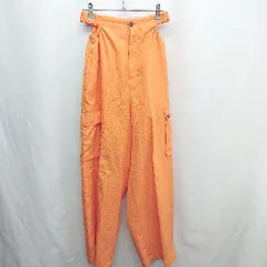 ◇ Θ ジーナシスJEANASIS カジュアルパンツ サイズM オレンジ レディース E  【1411210003528】