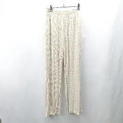 ◇ ⊂ apart by lowrys ウエストゴム プリーツ加工 イージーパンツ サイズF ベージュ系 レディース E  【1502180067136】