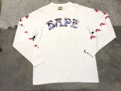 A BATHING APE 19FW BAPE ABC Camo BAPE 88 L/S Tee アベイシングエイプ ロングスリーブ Tシャツ エイプ ロングTシャツ 迷彩ロゴ size M