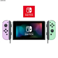 (本体)(未使用)マイニンテンドーストア限定 Nintendo Switch(有機ELモデル)(ニンテンドースイッチ) カスタマイズ Joy-Con(L) パステルパープル/(R) パステルグリーン Joy-Conストラップ ブラック(HEG-S-KAYAA)