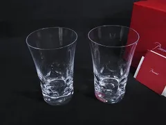■新品■未使用■ Baccarat バカラ ベルーガ クリスタルガラス ハイボールグラス 食器 テーブルウェア ペア 2客セット クリア BN5421