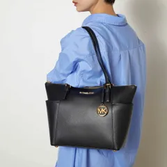 新品 マイケルコース MICHAEL KORS トートバッグ JET SET TOP-ZIP TOTE