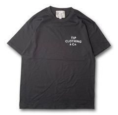 【TIP CLOTHING & Co.】Original Logo S/S TEE Black