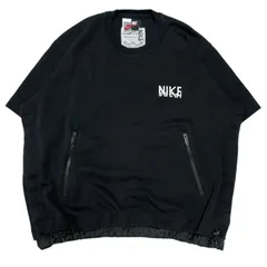 得価定番Nike x sacai Black Tシャツ　ナイキ サカイ トップス