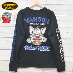 2024年最新】vanson バンソン メンズ 長袖tシャツ ロンt トムと