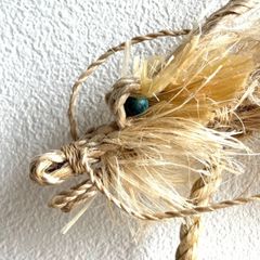 精麻しめ縄リース「龍」 精麻しめ縄リース「龍」 インテリア・生活道具