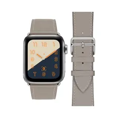 【新品】 [AriRi] アップルウォッチ バンド 本革 レザーバンド 38mm 40mm 41mm 42mm 44mm 45mm 全サイズ対応 全機種対応 (38mm/40mm/41mm, グレージュ) 0