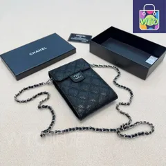 【今日特価】Chanel シャネル 多機能手機ポーチ 羊皮に刺繍を施し、高品質金具と精密な仕上がりを備える-WTO輸入2