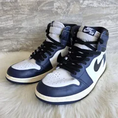 ウブ様専用ページ★ NIKE( ナイキ )AIR JORDAN 1 RETRO HIGH OG MIDNIGHT NAVY DZ5485-401 エアジョーダン1 レトロ ハイ OG ミッドナイトネイビー スニーカー シューズ 靴 メンズ サイズ 27.5cm