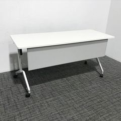 フラップ式会議テーブル リーフライン  コクヨ ホワイト