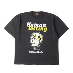 HUMAN MADE ヒューマンメイド Tシャツ サイズ:2XL 22SS A$AP Rocky HUMAN TESTING グラフィックプリント クルーネック 半袖Tシャツ TESTING PIZZA T-SHIRT ブラック トップス【メンズ】