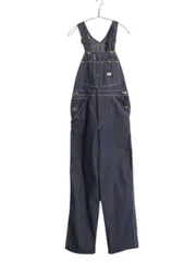 【お得なクーポン配布中!】 デッドストック 70s USA製 リー デニム オーバーオール 実寸 32 29 ヴィンテージ ツナギ ペインター ジーンズ ワーク ユニオンメイド 濃紺