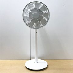 【中古※前面ガード ワレあり※】BALMUDA/バルミューダ EGF-1600-WG The GreenFan DCモーター 扇風機  ホワイト×グレー 2017年 ●95395