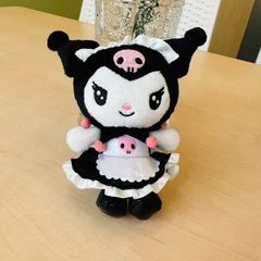 ナカジマコーポレーション(Nakajima Corporation) マイメロディ・クロミ マスコットコレクション クロミ メイド 208170-25 H13×W7.5×D6cm