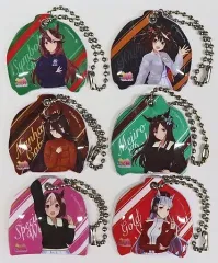 【中古】雑貨 全6種セット コラボキーホルダー 「ウマ娘 プリティーダービー×サントリーBOSS 第1弾」 対象商品購入特典