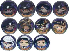 【中古】バッジ・ピンズ 全11種 「ディズニー ツイステッドワンダーランド キャラバッジコレクション Halloween ver. A-BOX」