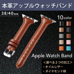 【在庫限り】レザー風 アップルウォッチバンド