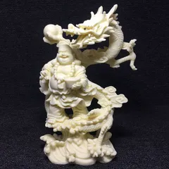 時代 布袋様 置物 高3.1cm 17g 天然素材 牙 七福神 彫刻【CM275 時代 布袋様 置物 高3.1cm 17g 天然素材 牙 七福神 彫刻【CM275