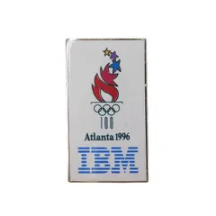 値下げしました　アトランタオリンピック1996年　IBM公式ピンバッジセット 値下げしました アトランタオリンピック1996年 IBM公式