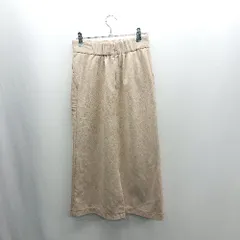 ◇ ⊇ ROSE BUD ローズバッド ロング タイト スカート サイズS ベージュ レディース E  【1502030035308】