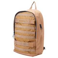 【2024FALL】DC SHOES ディーシーシューズ スケートボード装着可 ALPHA BACKPACK 23L (CHIPMUNK) バックパック リュック バッグ 鞄