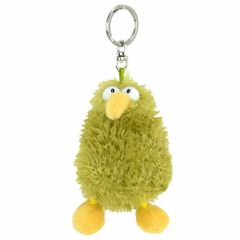 キーホルダー ビーンバッグ バード ビリー・レイ マスコット 10cm GREEN （ NICI ニキ ぬいぐるみ キーチェーン キーリング 鳥 キーウィ 動物 雑貨 カバン ストラップ バッグチャーム ふわふわ プレゼント ギフト かわいい ）