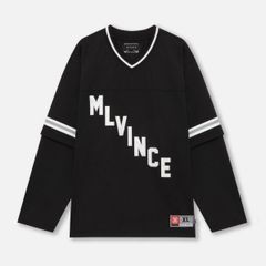 MLVINCE / layered l/s football shirt メルビンス　メルヴィンス