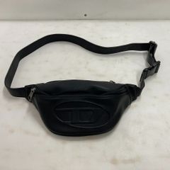 02w15099 ディーゼル DIESEL ボディバッグ ロゴ DSL メンズカバン ブラック 黒 ウエストバッグ CLG586 180 671 590 【中古品】のサムネイル