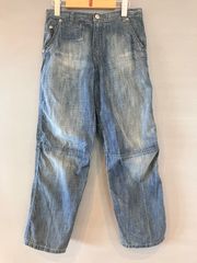 ARMANI JUNIOR アルマーニ ジュニア デニムパンツ 立体裁断 ジーンズ キッズ サイズ 10A 142cm