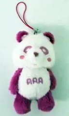 【中古】ストラップ(女性) え～パンダ(紫) ぬいぐるみ携帯ストラップ 「AAA 4th Anniversary LIVE」