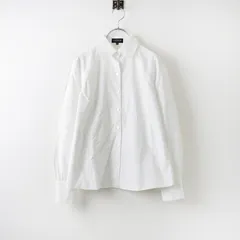 ランバンコレクション LANVIN COLLECTION コットン ロングスリーブシャツ 36/ホワイト トップス【2400013923569】のサムネイル