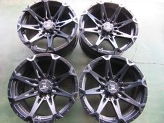 送料込み！　FORCE DENALI（フォース デナリ）　18インチ　8.0J　139.7　6H　+15　アルミホイール4枚セット