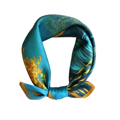 ハンカチ トオフィススカーフ 通勤 スカーフシルク スカーフ 正方形レディース 53cm シルク バレンタインギフト 100% MIA] [BRMM