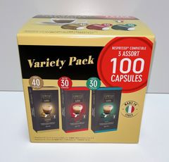 コストコ カフィタリー ネスプレッソ互換 コーヒーカプセル アソート 100カプセル入り