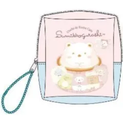 【中古】バッグ ブルー 箱型ミニポーチ 「すみっコぐらし」