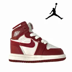 NIKE JORDAN 1 RETRO HIGH OG (TD) FD1413-160 ナイキ ジョーダン ワン レトロ ハイ オリジナル トドラー キッズスニーカー 正規品 トドラー キッズ ストリート、バスケット (1560)