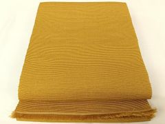 平和屋着物□上質な色無地 菜種油色 鬼しぼ縮緬 正絹 逸品 CAAT6703xi