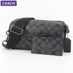 コーチ COACH バッグ ショルダーバッグ CJ674 QBO4G 2way シグネチャー ポーチ アウトレット メンズ 新作 新品 未使用品