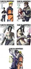 NARUTO 나루토 질풍전(5장 세트) 훨씬 재회의 장 1,2,3,4,5[전권 세트 애니메이션 중고 DVD]렌탈 떨어짐