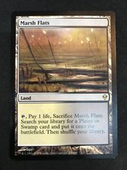 MTG 湿地の干潟 4枚 MTG 《湿地の干潟/Marsh Flats》[ZEN] 日本語4枚セット