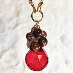 天然石バッグチャーム　レッドタイガーアイ　サンキャッチャー