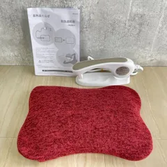 美品 melket メルケット 蓄熱湯たんぽ ENF-01 レッド系 充電式 ポータブル湯たんぽ アンファンス 冬 ポカポカ /54950在のサムネイル