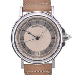 ブレゲ Breguet 3400 マリーン K18WG デイト 自動巻き メンズ R#141532