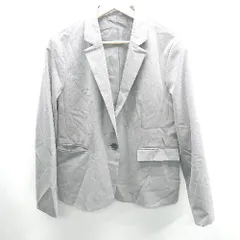 ◇ ⊂ GU ジーユー 長袖 ジャケット サイズ XL グレー系 レディース E  【1409240035374】