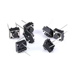 【今がお買い時！】【早い者勝ち】Youmile 100個タクトボタンスイッチ2ピンDIP 6x6x5mm PCBモーメンタリタクタイルタクトプッシュボタンスイッチ